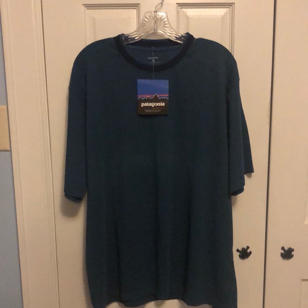Men’s Large Blue Patagonia T-Shirt